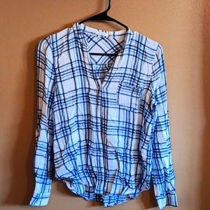 Blu Pepper button-up flannel